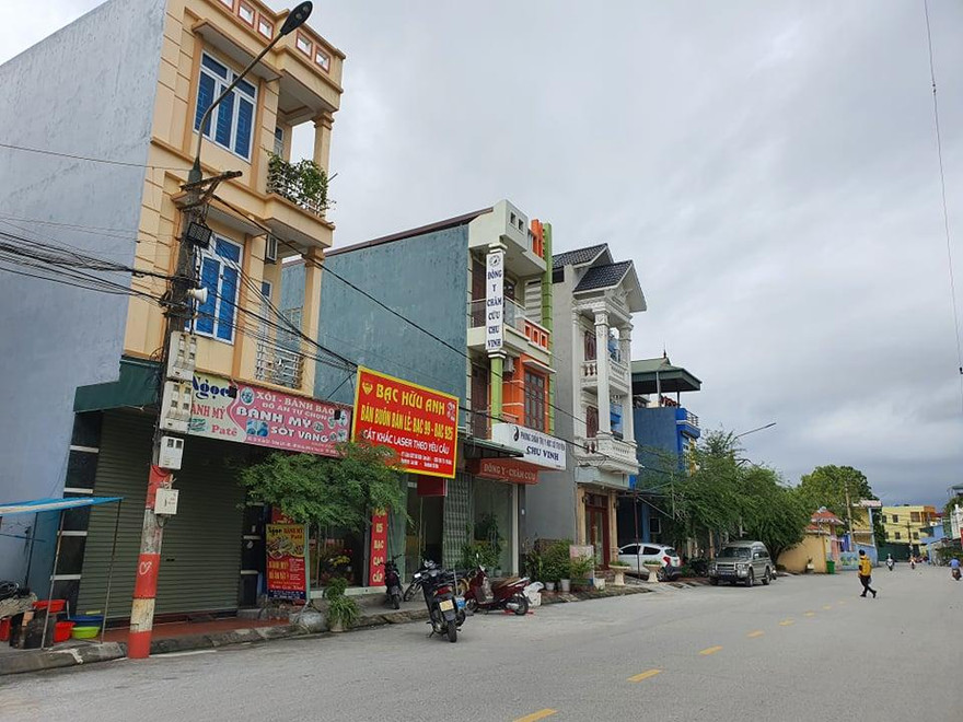 Khu vực đất công được xây dựng thành một khu dân cư khang trang