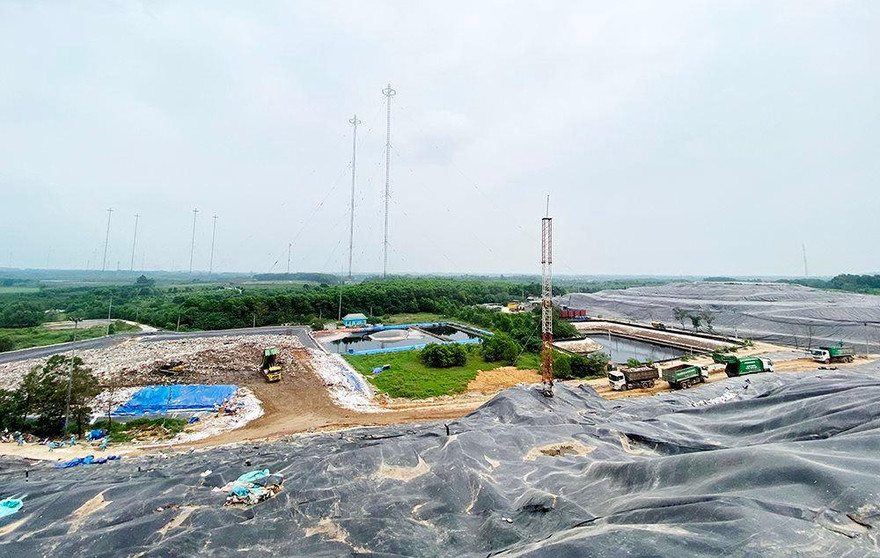 Bãi rác Xuân Sơn. Ảnh minh họa (TN&MT)