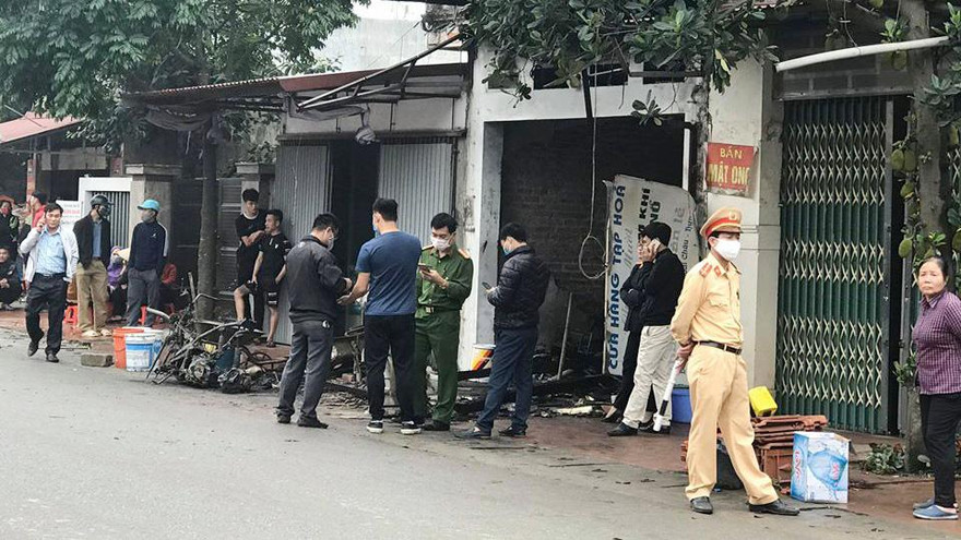 Hiện trường vụ cháy