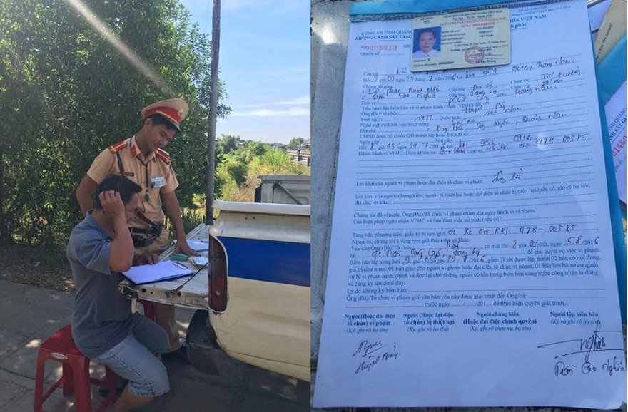 Tài xế sử dụng GPLX giả điều khiển xe khách