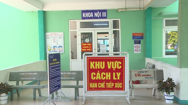 Khu cách ly Bệnh viện Đà Nẵng. Ảnh: Đoàn Nguyên/Zing