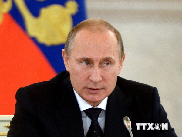 Tổng thống Nga Vladimir Putin. (Ảnh: AFP/TTXVN)