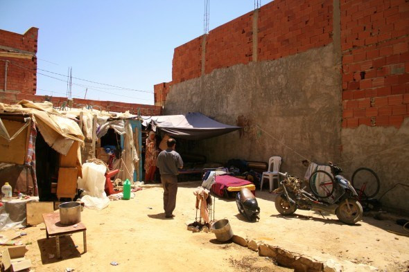 Cảnh nghèo đói ở Tunisia. (Nguồn: newint.org)