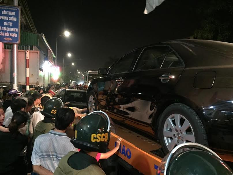 Xe tang vật bị thu giữ