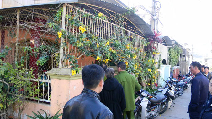 Nơi phát hiện thi thể anh S.