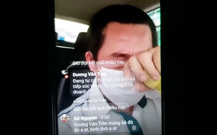 Bản tin 8H: Tài xế taxi khóc nức nở vì sợ chở nhầm khách mắc COVID-19