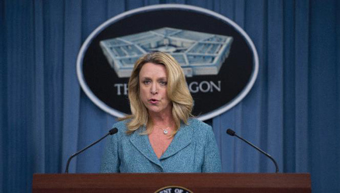 Bộ trưởng Không quân Lee James. Ảnh: AFP.