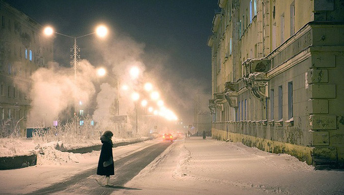 Norilsk chỉ cách Vòng Bắc Cực hơn 400 km.