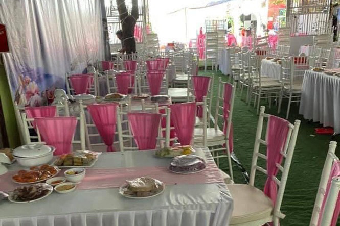 Khu vực tổ chức tiệc