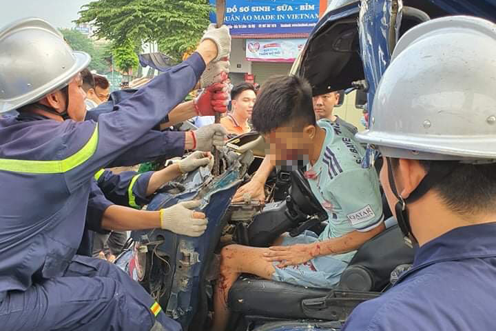 Hiện trường vụ tai nạn