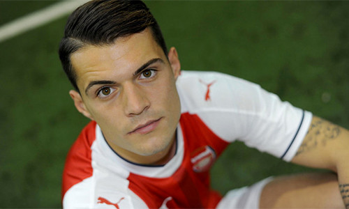 Xhaka vượt qua cuộc kiểm tra y tế cuối tuần trước để ký hợp đồng với Arsenal. "Pháo Thủ" muốn chốt sớm thương vụ này đề phòng giá của Xhaka tăng cao hơn sau Euro 2016. Ảnh: AFC.