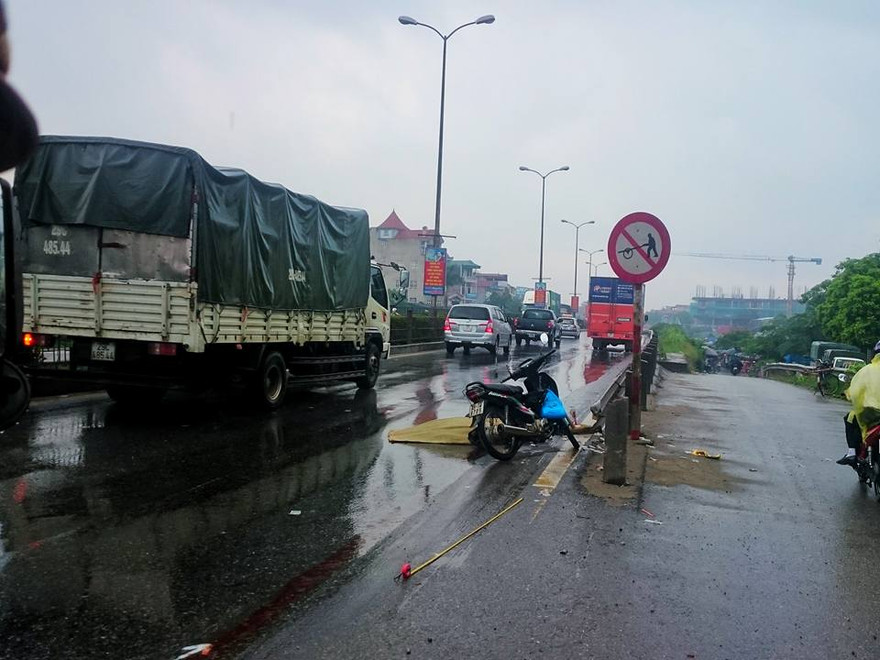 Hiện trường vụ việc.