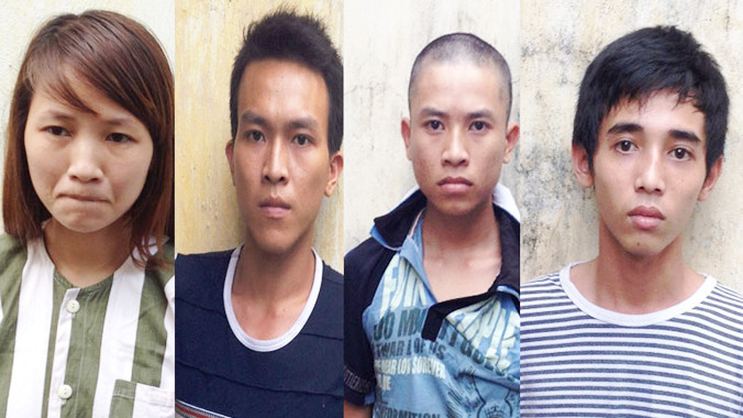 Đồng phạm của Vân. Ảnh: CA cung cấp.