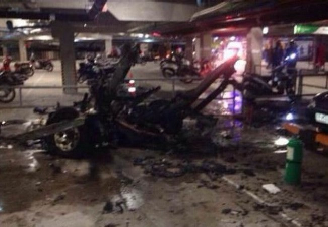 Hiện trường vụ đánh bom. (Nguồn: smh.com.au)