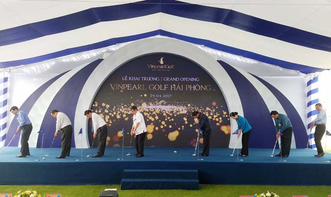 Vingroup đưa sân golf 36 hố tại Hải Phòng vào hoạt động