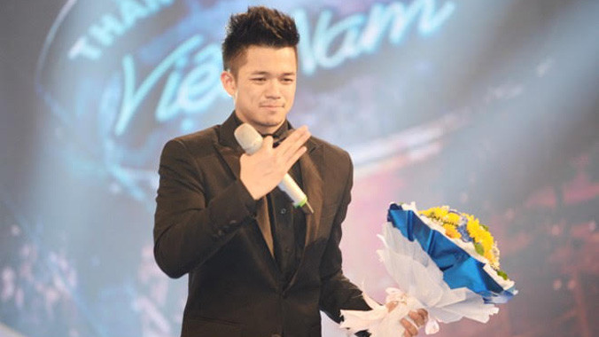 Trọng Hiếu xúc động khi lên ngôi quán quân.