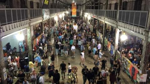 Lễ hội nghệ thuật ở Mỹ trước khi xảy ra xả súng.