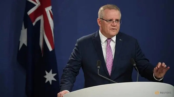 Thủ tướng Úc Scott Morrison. (Ảnh: Reuters)
