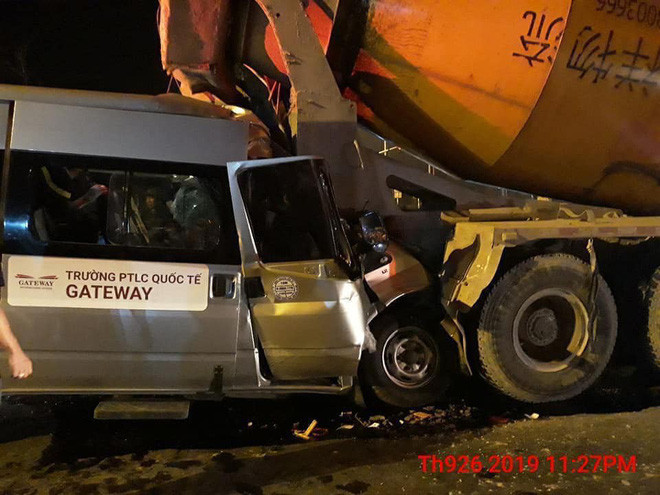 Hiện trường vụ tai nạn. Ảnh: FB