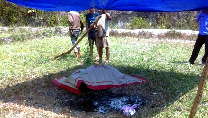 Hiện trường vụ án.