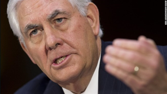 Ngoại trưởng Mỹ Rex Tillerson. (Nguồn: Getty)