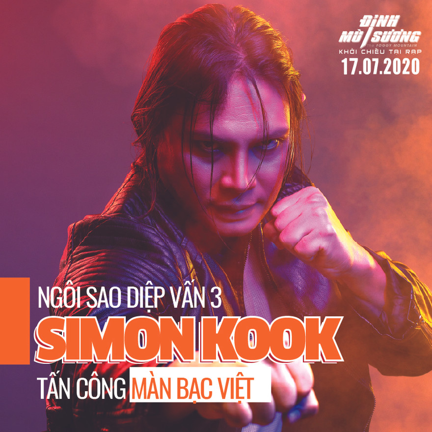 Simon Kook tham gia phim hành động Việt