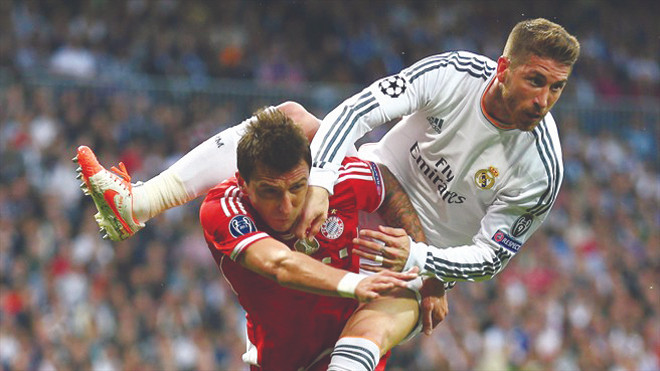 Real biết cách khắc chế Bayern để có chiến thắng lượt đi. Ảnh: Getty Images