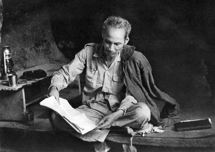 Chủ tịch Hồ Chí Minh. Ảnh tư liệu