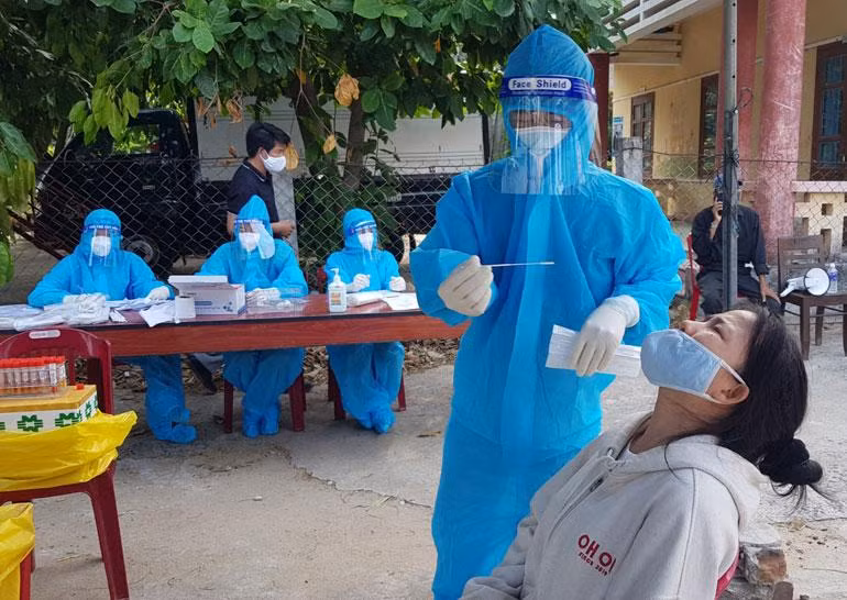 Vĩnh Phúc tăng cường các biện pháp phòng chống dịch. Ảnh minh họa