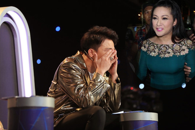 Trấn Thành liên tục lau nước mắt khi nhắc đến ca sĩ Như Quỳnh.