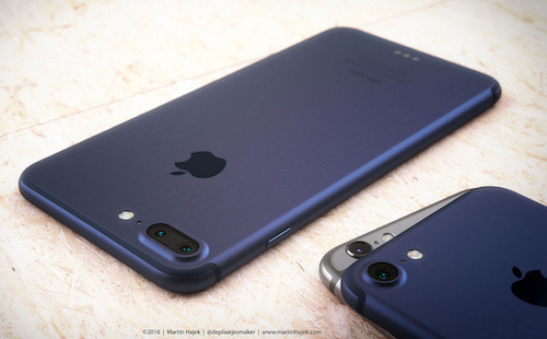Ý tưởng iPhone 7 với camera kép.