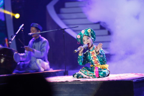 Đức Vĩnh với phần trình diễn gây ấn tượng.