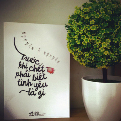 Sách “Trước khi chết phải biết tình yêu là gì“. Ảnh: NN.