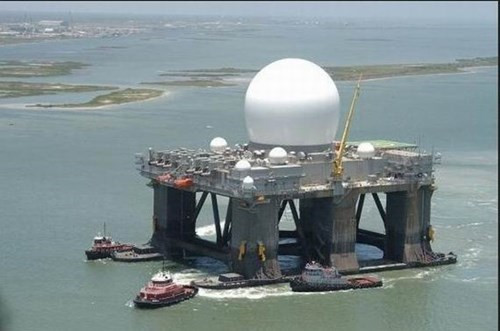 Radar cảnh báo sớm tên lửa đạn đạo X-band Mỹ.