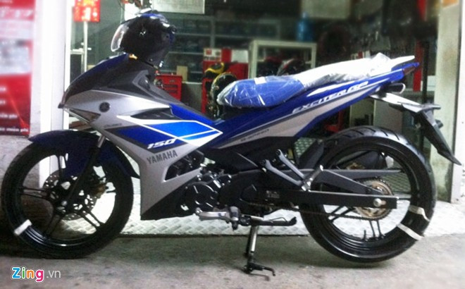 Exciter 150 tại một đại lý Yamaha ở Hà Nội. Ảnh: Zing