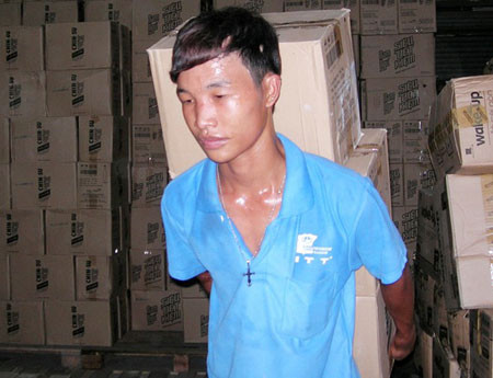 Hào Anh từng làm bốc vác cách nay 2 năm.