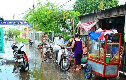 Sinh hoạt bị ảnh hưởng do triều cường những tháng cuối năm