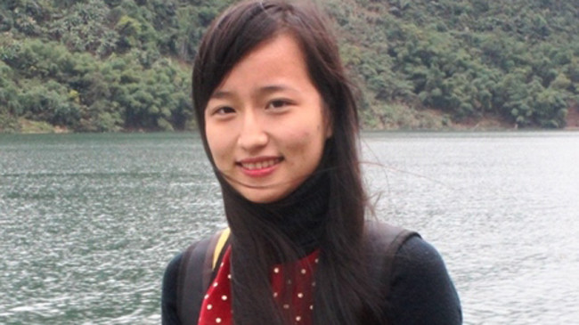 Ảnh: Nữ sinh Đại học Khoa học Xã hội và Nhân văn