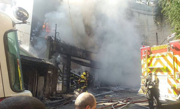 Hiện trường của vụ tai nạn.