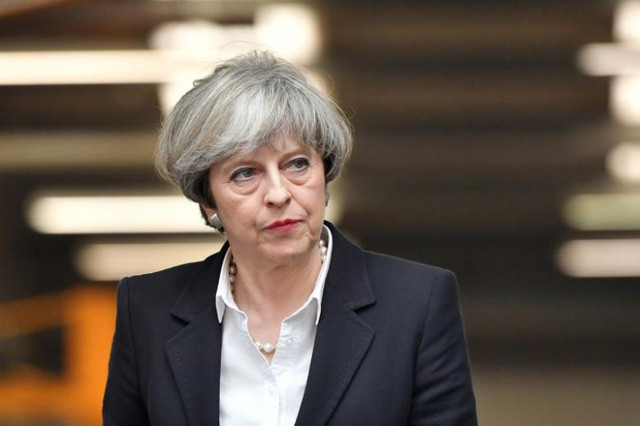 Thủ tướng Anh Theresa May. Ảnh: Reuters.