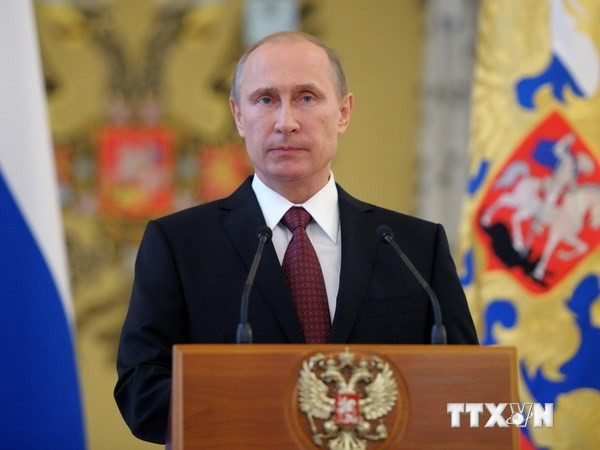 Tổng thống Nga Vladimir Putin. (Ảnh: AFP/TTXVN)