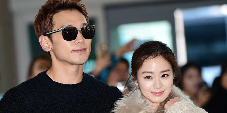 Vợ chồng Bi Rain – Kim Tae Hee.