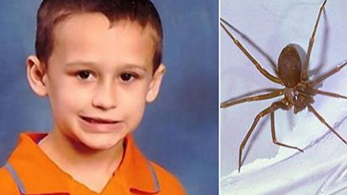 Cậu bé Carlisle đáng thương. Nguồn: Jessica Carlisle.