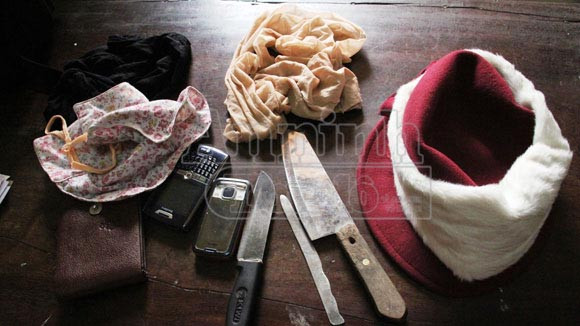  Tang vật gây án của Công.