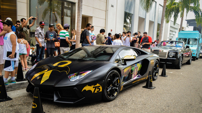 Hấp lực của siêu xe Lamborghini Batventador