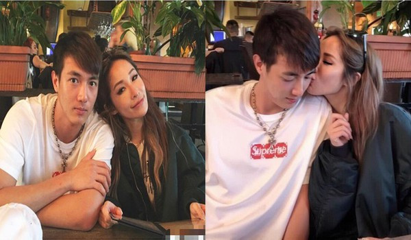 Tiêu Á Hiên và tình trẻ Hoàng Hạo bị chó cắn vào mặt hồi tháng trước.