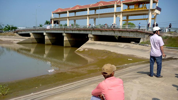 Hiện trường phát hiện thi thể thiếu niên.