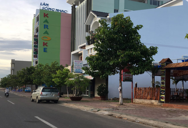 Khu vực xảy ra vụ án mạng. Ảnh: Tuấn Kiệt.