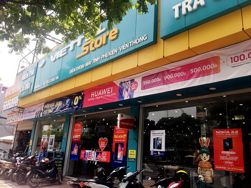 Cửa hàng nơi xảy ra vụ việc. Ảnh: Thanh Hà.