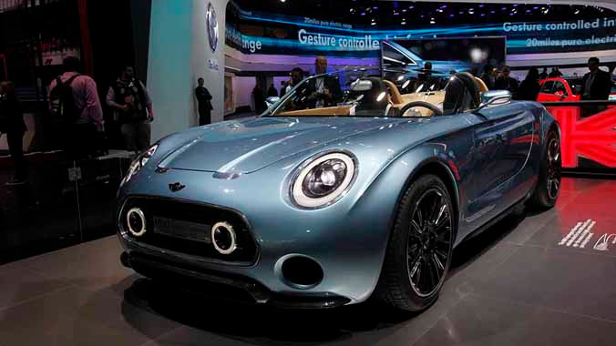 Lóa mắt với mẫu xe MINI Superleggera Vision